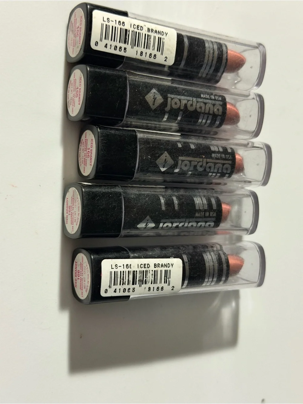 5 iced Brandy Jordana lipstick